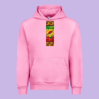 Juneteenth Pen Wrap Urban Hoodie Designed By Barkaloodesign