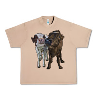 Burro two heifer cows Urban Heavy Tee - RanaPortraitStore