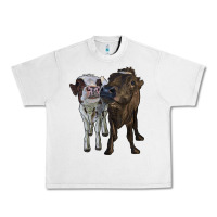 Lunar Rock two heifer cows Urban Heavy Tee - RanaPortraitStore
