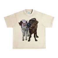 Sandshell two heifer cows Urban Heavy Tee - RanaPortraitStore