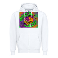 White sorta sweet sorta spooky mousepad Zipper Hoodie - BundleAndBundleShop