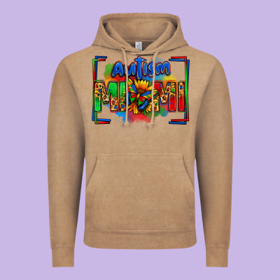 Autism Mimi Vintage Hoodie Designed By Zillion Design Studio
