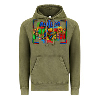 Vintage Olive autism mimi Vintage Hoodie - Zillion Design Studio