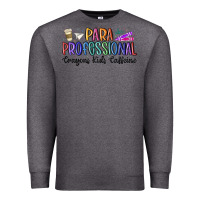 Charcoal Heather paraprofessional Premium Sweatshirt - MaliasSmallBusiness