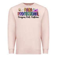 Pale Pink paraprofessional Premium Sweatshirt - MaliasSmallBusiness