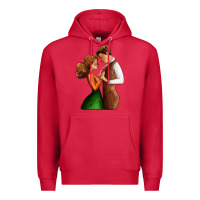 Cardinal valentines day couple Premium Hoodie - AdoDesignShop