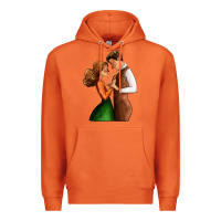Carrot valentines day couple Premium Hoodie - AdoDesignShop