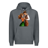 Rock valentines day couple Premium Hoodie - AdoDesignShop