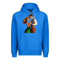 True Royal valentines day couple Premium Hoodie - AdoDesignShop