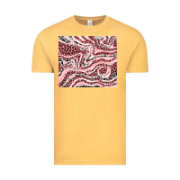 Vintage Mustard pinky leopard and cowhide valentine's day Vintage Tee - RanaPortraitStore