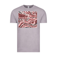 Vintage Zinc pinky leopard and cowhide valentine's day Vintage Tee - RanaPortraitStore