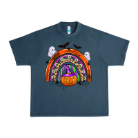 Midnight Navy halloween rainbow Urban Heavy Tee - Zillion Design Studio