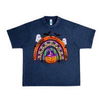 Navy halloween rainbow Urban Heavy Tee - Zillion Design Studio