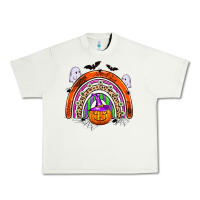 Pistachio halloween rainbow Urban Heavy Tee - Zillion Design Studio