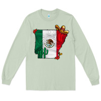 Matcha mexica oklahama Long Sleeve Tee - CowhideDigitalArt