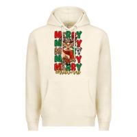 Tofu merry christmas reindeer Premium Hoodie - MaliasSmallBusiness