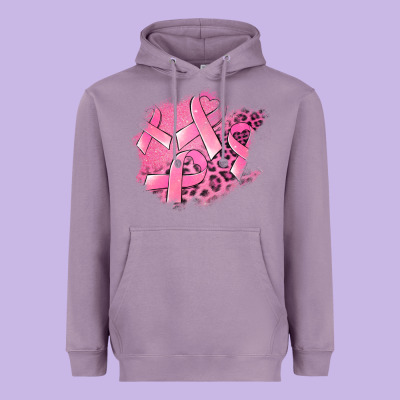 Breast Cancer Patches Heavyweight Hoodie Designed By Jasminsmagicworld