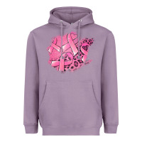 Lavender breast cancer patches Heavyweight Hoodie - Jasminsmagicworld
