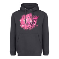 Smoke breast cancer patches Heavyweight Hoodie - Jasminsmagicworld