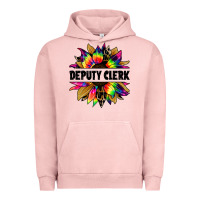 Pigment Salmon deputy clerk tie dye sunflower Urban Hoodie - Jasminsmagicworld