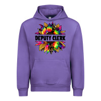 Tulip deputy clerk tie dye sunflower Urban Hoodie - Jasminsmagicworld
