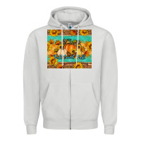 Dove Grey Fall sweet fall Zipper Hoodie - Artiststas