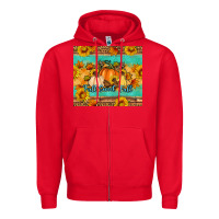 Red Fall sweet fall Zipper Hoodie - Artiststas