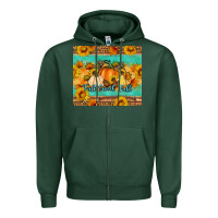 Sports Green Fall sweet fall Zipper Hoodie - Artiststas