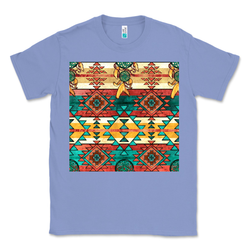 Native American Aztec Seamless Pattern Classic Tee by BundleAndBundleShop | Teevron