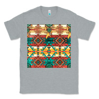 Heather Grey native american aztec seamless pattern Classic Tee - BundleAndBundleShop