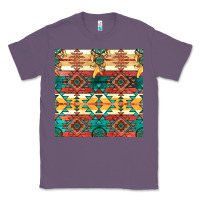 Lavender native american aztec seamless pattern Classic Tee - BundleAndBundleShop