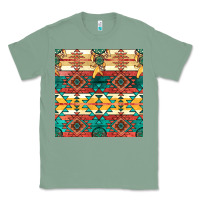 Sage native american aztec seamless pattern Classic Tee - BundleAndBundleShop