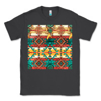Smoke native american aztec seamless pattern Classic Tee - BundleAndBundleShop
