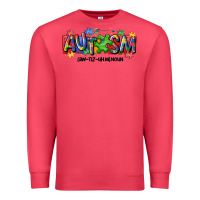 Cardinal autism awtizuhm noun Premium Sweatshirt - MaliasSmallBusiness
