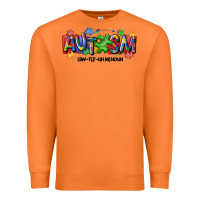 Carrot autism awtizuhm noun Premium Sweatshirt - MaliasSmallBusiness