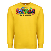 Lemon autism awtizuhm noun Premium Sweatshirt - MaliasSmallBusiness