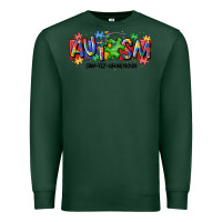 Sports Green autism awtizuhm noun Premium Sweatshirt - MaliasSmallBusiness