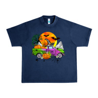 Navy halloween farm truck Urban Heavy Tee - Zillion Design Studio