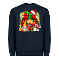 Christmas Gnome Truck Heavyweight Sweatshirt | Teevron