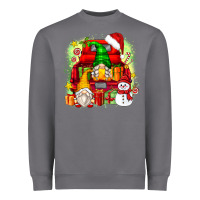 Storm christmas gnome truck Heavyweight Sweatshirt - Zillion Design Studio