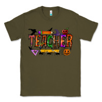 Army Green teacher halloween Classic Tee - RacoonDesign