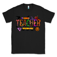 Black teacher halloween Classic Tee - RacoonDesign