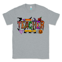 Heather Grey teacher halloween Classic Tee - RacoonDesign