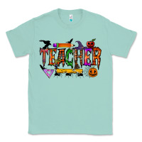 Seafoam teacher halloween Classic Tee - RacoonDesign
