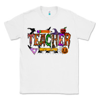 White teacher halloween Classic Tee - RacoonDesign