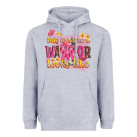 Heather Grey this is what a warrior looks like Heavyweight Hoodie - NancyCooperArtShop