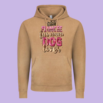 Fiancée Fur Mom Dog Lover Vintage Hoodie Designed By Zillion Design Studio