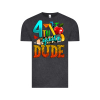 Vintage Black 4th grade dude Vintage Tee - texasbilliewilder