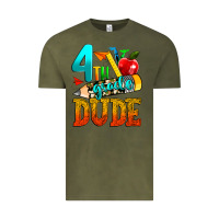 Vintage Olive 4th grade dude Vintage Tee - texasbilliewilder