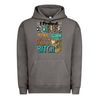 Pigment Tornado i pretend coffee helps but i'm still a bitch Urban Hoodie - BarkalooDesign